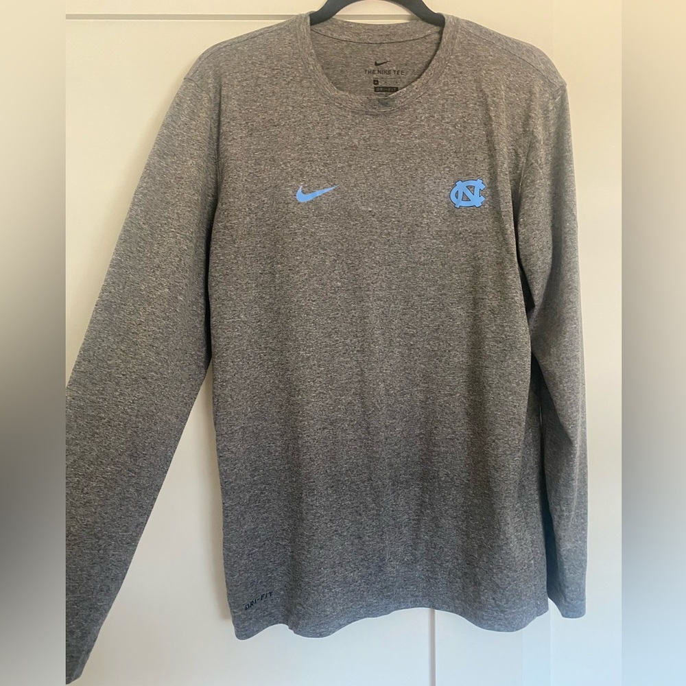 UNC Nike Dri-fit Long Sleeve Tee